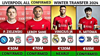 🚨 LIVERPOOL ALL AGREED CONFIRMED amp RUMOURS WINTER TRANSFER NEWS 2024 [upl. by Lakin22]