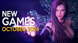 NEW GAMES coming in OCTOBER 2024 with Crazy NEXT GEN Graphics [upl. by Fox857]