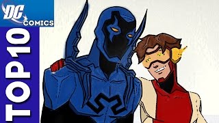 Top 10 Impulse and Blue Beetle Moments From Young Justice [upl. by Ikkin]