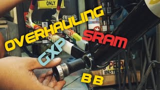 Omnium SRAM GXP bottom bracket overhauling [upl. by Josie]