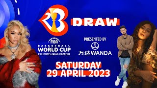 Draw Ceremony  FIBA Basketball World Cup 2023 [upl. by Elvina766]