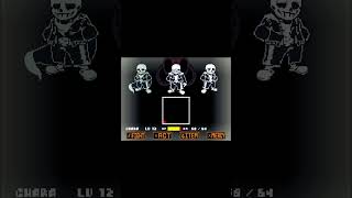 chaotic time trio Phase 1 Undertale Fangame by ダヒファド part 3 shorts undertale [upl. by Alvera]