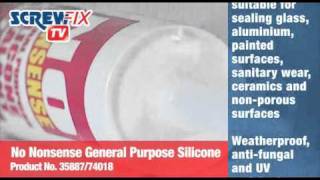 Screwfix No Nonsense General Purpose Silicone [upl. by Yltneb]