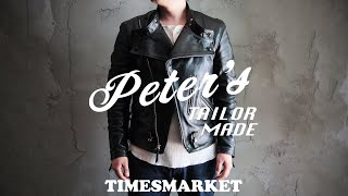 【幻のライダースジャケット】Peters Tailor Made ピータース San Mateo サンマテオ [upl. by Ecirtaed]