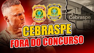 PF E PRF CEBRASPE NÃO SERÁ A BANCA [upl. by Assadah]