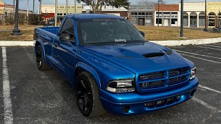 Driving Hellcat Swapped Dodge Dakota [upl. by Ahkihs]