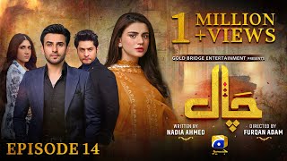 Chaal Episode 14  Eng Sub  Ali Ansari  Zubab Rana  Arez Ahmed  14th June 2024  HAR PAL GEO [upl. by Anaeco588]