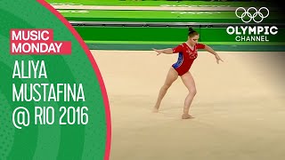 Aliya Mustafinas Floor Routine to quotMoscow Nightsquot at Rio 2016  Music Monday [upl. by Huskamp]