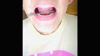 Pierce my FRENULUM tongue web at home with me [upl. by Nocaj]