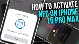 How to activate NFC on iPhone 15 Pro Max [upl. by Danyelle]