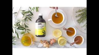 Comvita Olive leaf Extract  Soothing Sore Throat Tea Recipe [upl. by Marmawke]