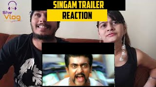 SINGAM Official Trailer starring SURYA  Shw Vlog [upl. by Hellah]