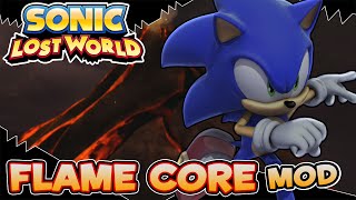 Sonic Lost World PC Flame Core Mod 1080p 60fps [upl. by Prader418]