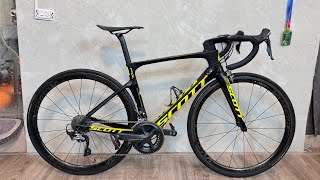 SCOTT FOIL 10 chính hãng full Carbon nhẹ 6kg7  Full Ultegra 2x11 size S ĐT 0353212962 [upl. by Foster]