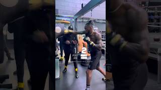 Deontay Wilder IMPROVING Right Hand amp Knockout Power 💥 [upl. by Yarled]