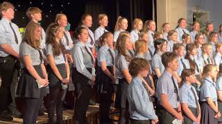 Weaverham high school choir Christmas concert [upl. by Gnuhn]