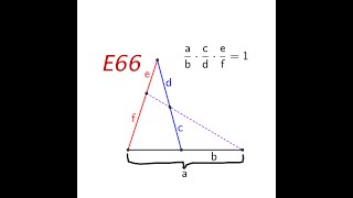 Element 66 Menelauss Theorem Elements in Geometry for Olympiads [upl. by Yeorgi]