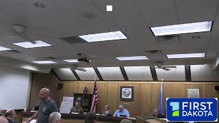 Yankton County Commission Meeting 08062024 [upl. by Ailen]