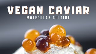 EASY Caviar recipe  molecular cooking [upl. by Annawaj872]