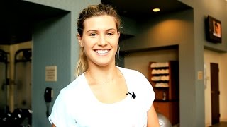 Genie Bouchards GoTo Exercises  USANA [upl. by Gilliam]