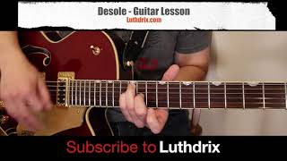 Désolé  Gorillaz  Guitar Lesson [upl. by Sinegra566]