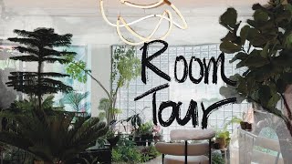 Room Tour어쩌다 3개의 식물이 뒤엉켜 한 몸이 되었어요홍콩야자amp나비란amp아스파라거스 나누스 [upl. by Hocker764]