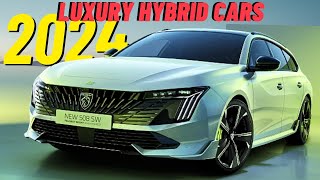 Top 10 Luxury Hybrid Cars 2024 [upl. by Bena]