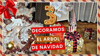 Como DECORAR un ARBOL DE NAVIDAD elegante y sencillo VLOGMAS 2023 Pucelana87 [upl. by Isa919]