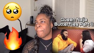 Queen Naija BUTTERFLIES PT 2 MEMORY VIDEO REACTION [upl. by Hamlani]