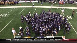 10 Second Run Off  LSU TCU 13 [upl. by Arleyne336]