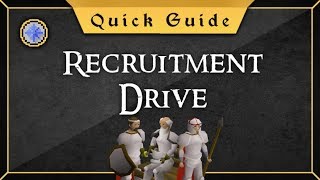 Quick Guide Recruitment Drive [upl. by Shult521]