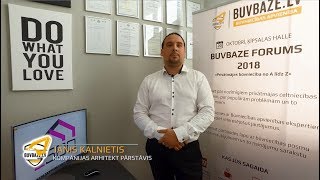 Arhitekt Kādi būvniecības posmi ir jāparedz projektēšanas stadijā  BUVBAZE FORUMS 2018 [upl. by Yvi101]