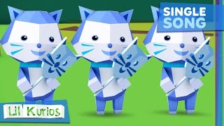 Three Little Kittens  Nursery Rhymes amp Kids Song  Lil Kurios [upl. by Nesila]