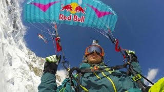 This is What Skiing With a Parachute Looks Like  Speedriding POV [upl. by Myrtie]