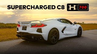 Collectible 70th Anniversary C8 Corvette  Supercharged H700 Upgrade by Hennessey [upl. by Nek401]