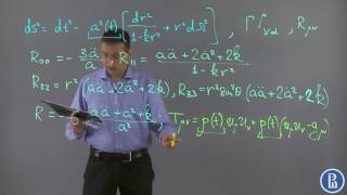 55 Friedmann–Robertson–Walker metric Higher School of Economics Coursera [upl. by Yorgos]