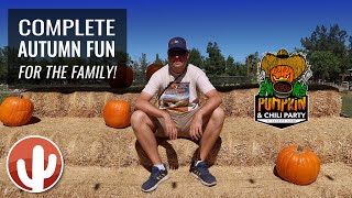 Schnepf Farm Pumpkin and Chili Party  Fall Family Fun in the Phoenix Valley [upl. by Valsimot]