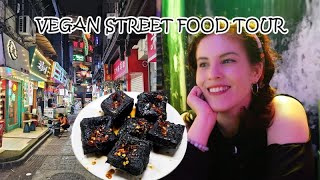 ULTIMATE VEGAN STREET FOOD TOUR in Changsha  VEGAN IN CHINA [upl. by Ailices]