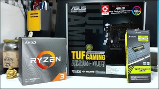 Building My RYZEN PC 🔥🔥 HINDI  Full Beginners Guide  Best Super Budget Starter PC Upgrade 👍 [upl. by Raveaux]