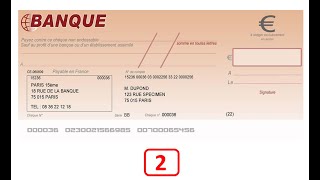 Comment quotendosserquot un chèque reçu pour le déposer ensuite sur votre compte [upl. by Osei757]