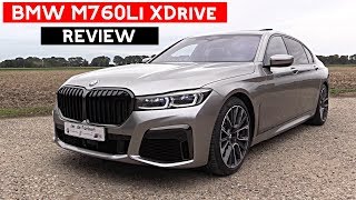 2020 BMW 7 Series M760Li XDrive V12 REVIEW  SOUND Interior Exterior Infotainment [upl. by Boycie221]