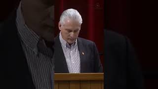 Fragmento del discurso de clausura de MIGUEL DÍAZCANEL en la ASAMBLEA NACIONAL [upl. by Narruc]