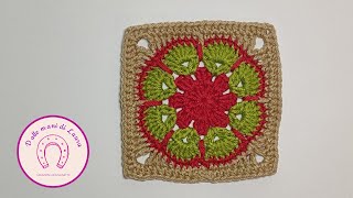 Come Realizzare la Semplice Mattonella FIORE AFRICANO 🌺  Tutorial [upl. by Nitin]