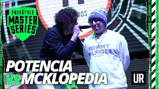 POTENCIA VS MCKLOPEDIA  FMS México FINAL  Temporada 2019 [upl. by Ruomyes]