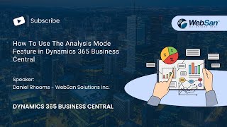 How To Use The Analysis Mode Feature in Dynamics 365 Business Central [upl. by Llenyaj]