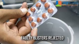 Machine Vision Blister Fill Tablet Inspection System [upl. by Aivon]