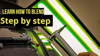 PDR  Learn Dent Repair  Pdr lessons ⚒ Blending [upl. by Rendrag]