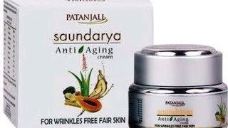 Patanjali saundarya antiaging cream [upl. by Tatianna]