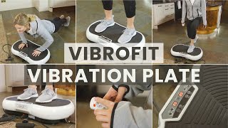 Vibrofit Vibration Plate  helps you stay in shape at home [upl. by Zandt]