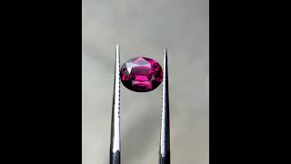 17 Carats Beautiful Rhodolite Garnet Natural Gemstone  Fine Art Gems  garnet fineartgems [upl. by Daffodil]